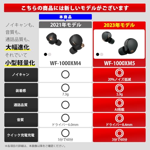 Amazon.co.jp: ソニー: 【WF-1000XM4】WF-1000XM4の魅力